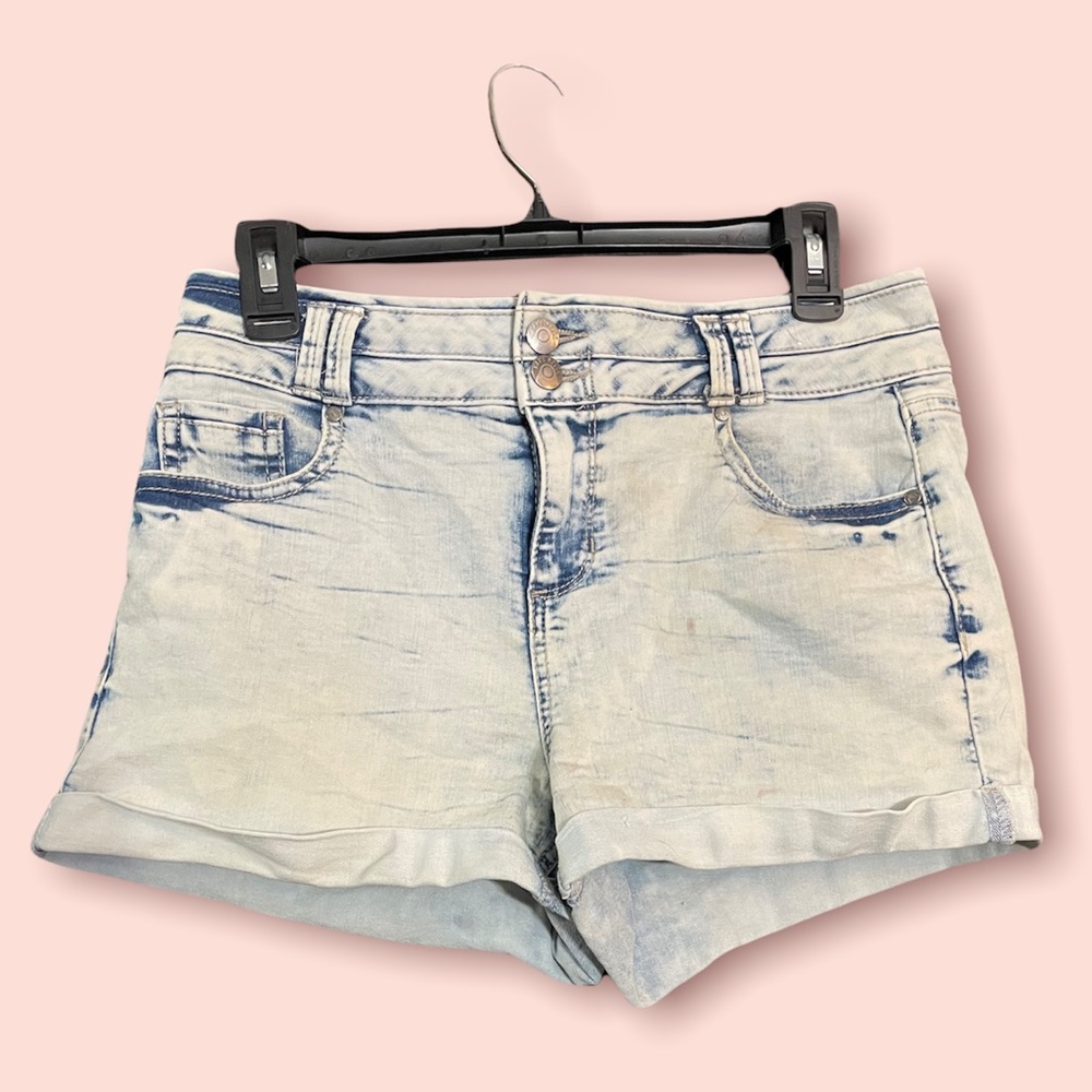 Light Wash Shorts